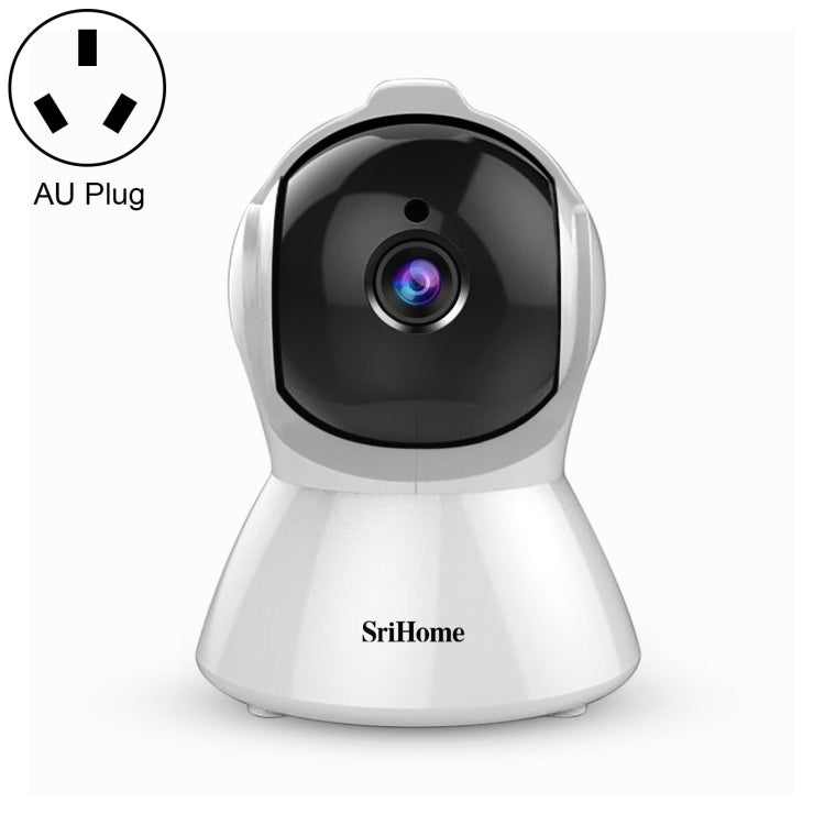 SriHome SH025 2.0 Million Pixels 1080P HD AI Auto-tracking IP Camera, Support Two Way Audio / Motion Tracking / Humanoid Detection / Night Vision / TF Card, AU Plug SriHome SH025 2.0 Million Pixels 1080P HD AI Auto-tracking IP Camera, Support Two Way Audio / Motion Tracking / Humanoid Detection / Night Vision / TF Card, AU Plug